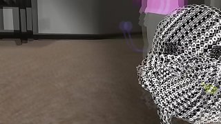 Godzilla gets pleasured by animoo and knuckles man.