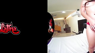 Latin Girl Fucked Hard - cum in her mouth