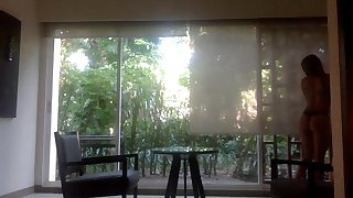 Sexy Strip & Wet Finger Fuck