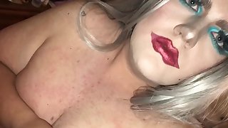 Horny & Young Drag Queen / CD Wants Big Daddy’s Cock Inside Her