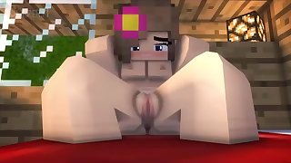 Minecraft Porn Gangbang