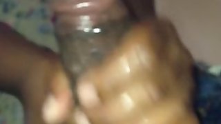 sucking his dick slobbering blowjob