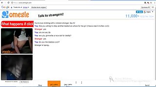 Hot submissive omegle chick doing whatever I want for big cock