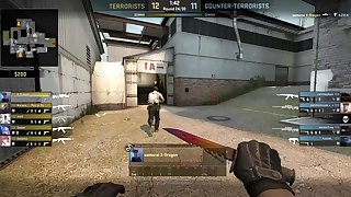 Insane AWP flick headshot