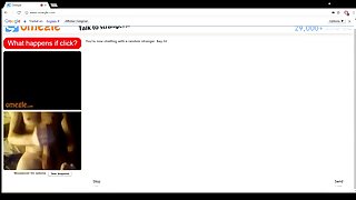 Omegle 2 / Black lipstick teasing me