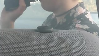 Young teens. Hotbox and sucking dick