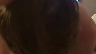 Teen girlfriend sucks cock -Amature