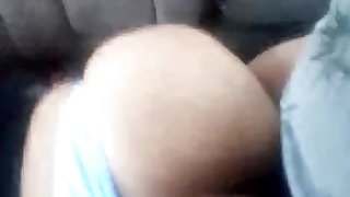big booty fucked in backseat
