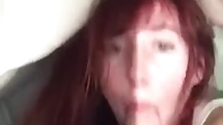 Sloppy face fucking my man