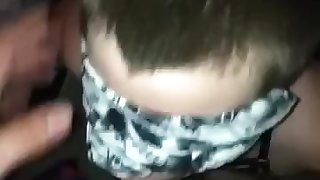 POV young bottom blow job