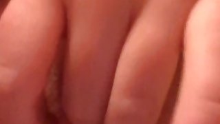 Horny teen fingers her very young slut hole