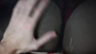 SLUT PANTYHOSE FUCK POV