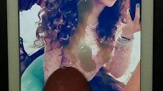 Friend getting a cum tribute