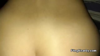 Pounding This Sexy Blonde College Girl Doggy Style