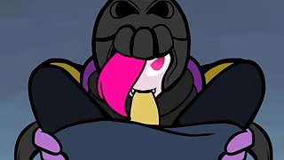 Skylanders Roller Brawl Blowjob Animation!