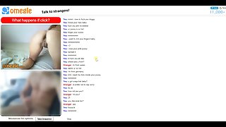 Hot 18 year old teen with tongue piercing on Omegle