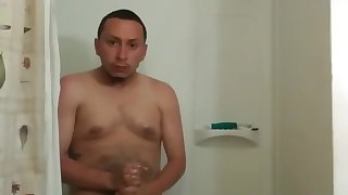 Fun Shower Jerk Solo!
