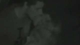Nightvision couple public fuck