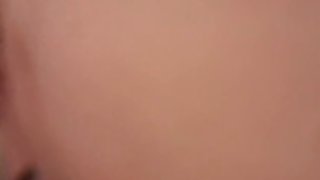 Hot young mom gets pounded from the back