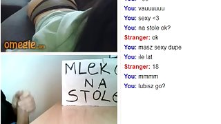 Polish omegle girl 32 - fuck me in the ass
