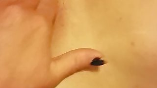 The ex touching herself