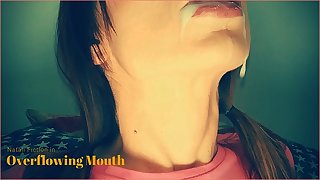 He Overflows my Mouth with all his Tasty Cum - Natali Fiction