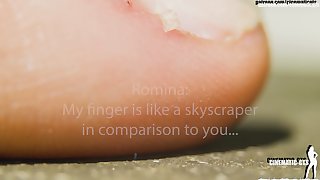 Giantess Romina - Ultra Micro Short SFX VFX