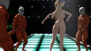 ミライアカリ 月見夜ラビット mmd