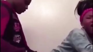 Teens = Bathroom Sex. Dick is too little so it kept coming out