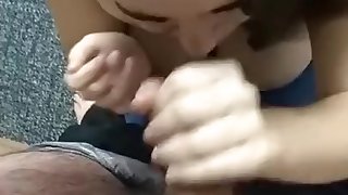 Busty Girl Next Door Giving Me A Blowjob