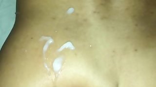 Getting Fucked Doggy and Cumming On Back