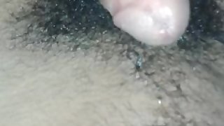 Playing around with my bushy penis!