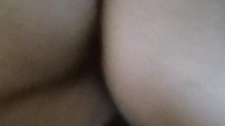 Fisting my GF from behind