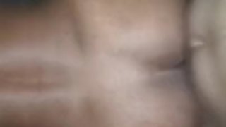 Cute wet ass, black stroking my cock