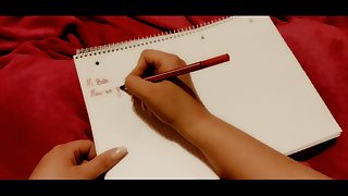 BBW Writing You A Letter ASMR