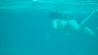 sea dream voayer freediver big tits young girl